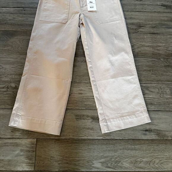 Free Assembly Pale Pink Wide Leg Utility Woven Ankle Pants 8 - Picture 5 of 12